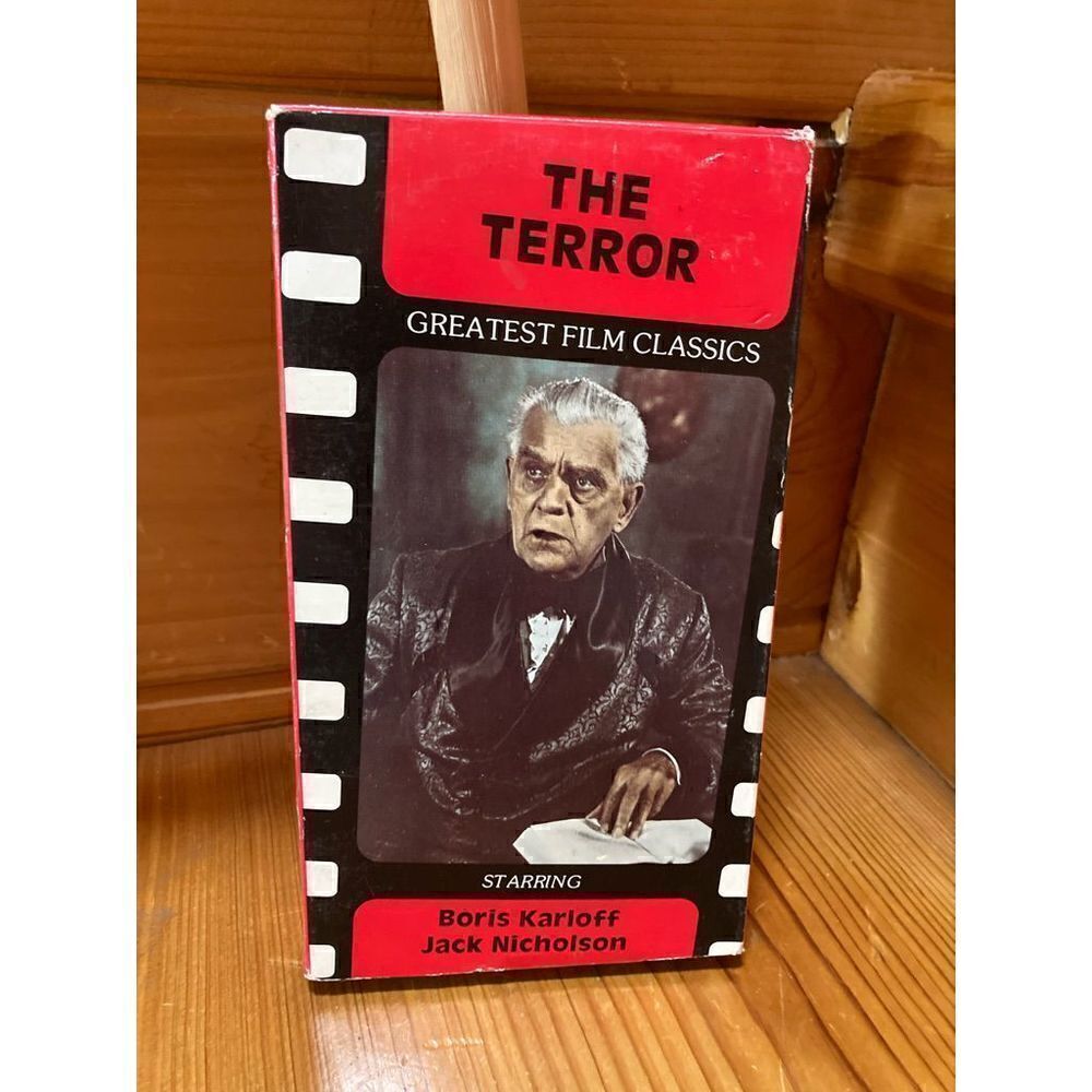 The Terror (VHS) Jack Nicholson, Boris Karloff
